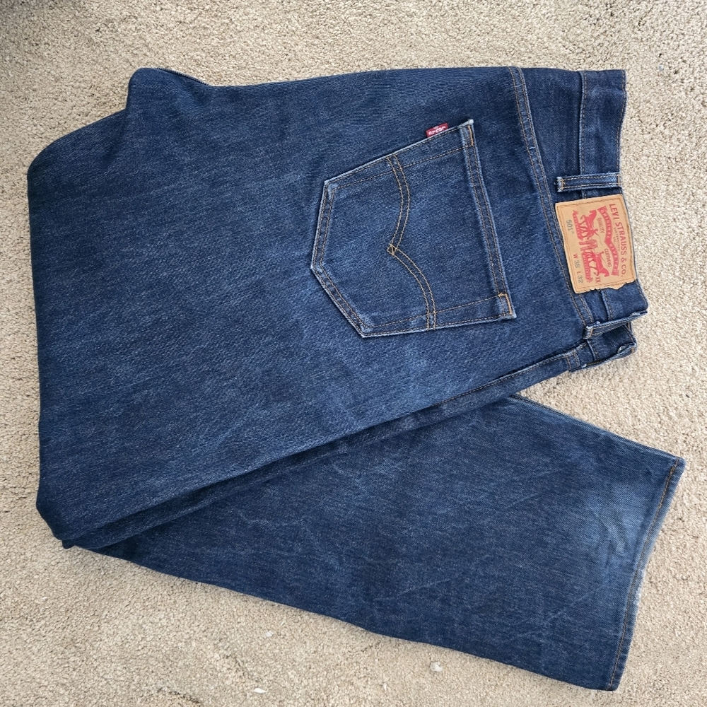 Men's 501 button fly jeans - Picture 2 of 13